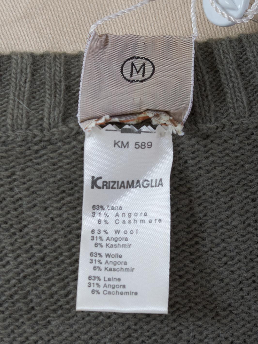 Maglia Krizia con ricamo panda
