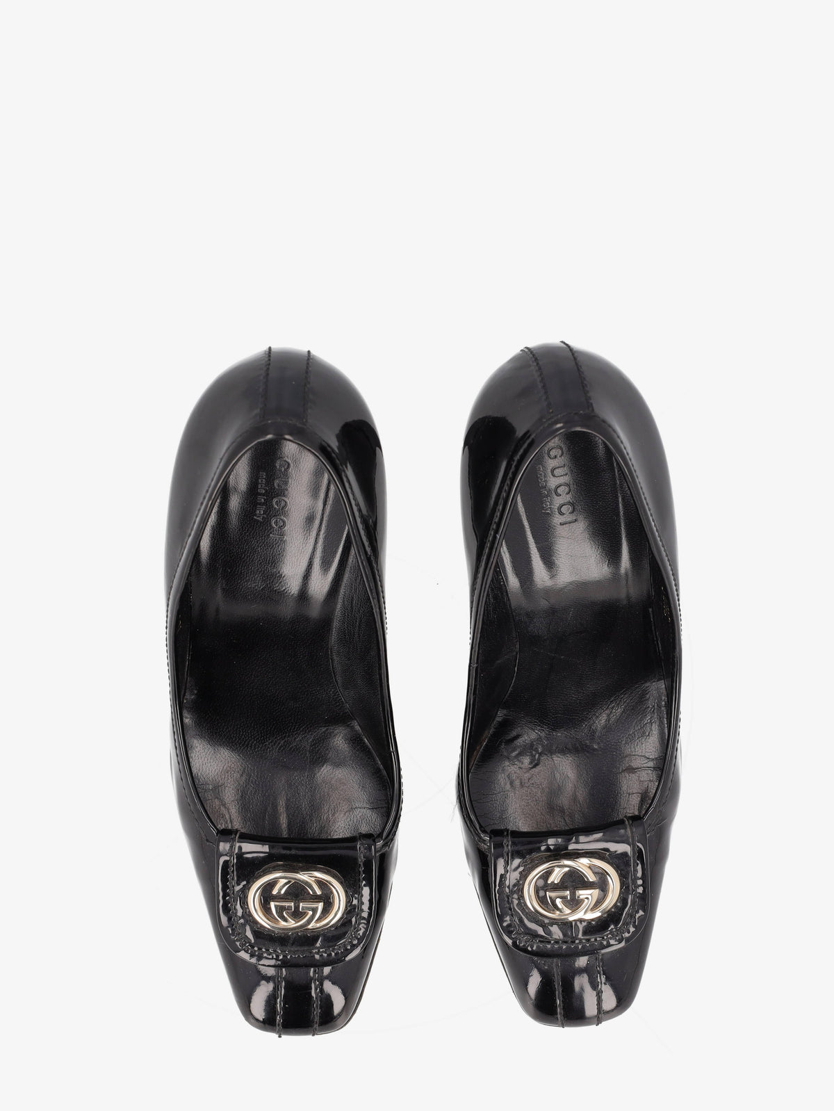 Décolleté in vernice Gucci