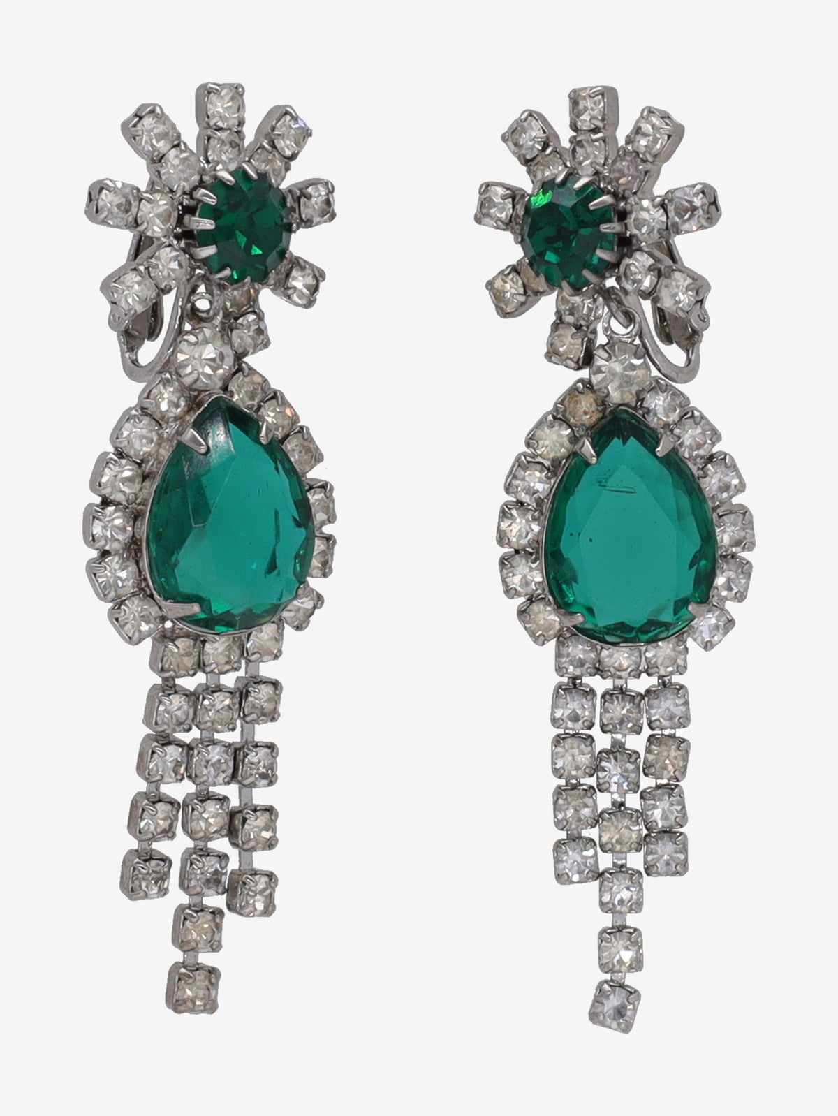 Vintage 1950s Drop Earrings E1001294  Vintage 