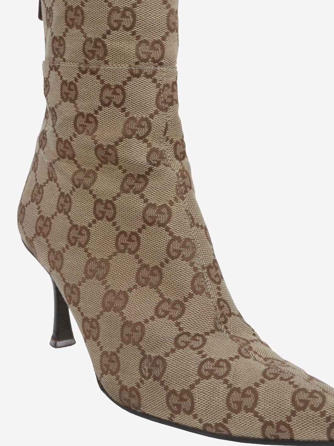 Gucci Monogram 靴子 - 90 年代