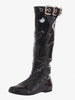 Miu Miu boot in black patent leather, 2000s CVM22.81.21  Miu Miu 