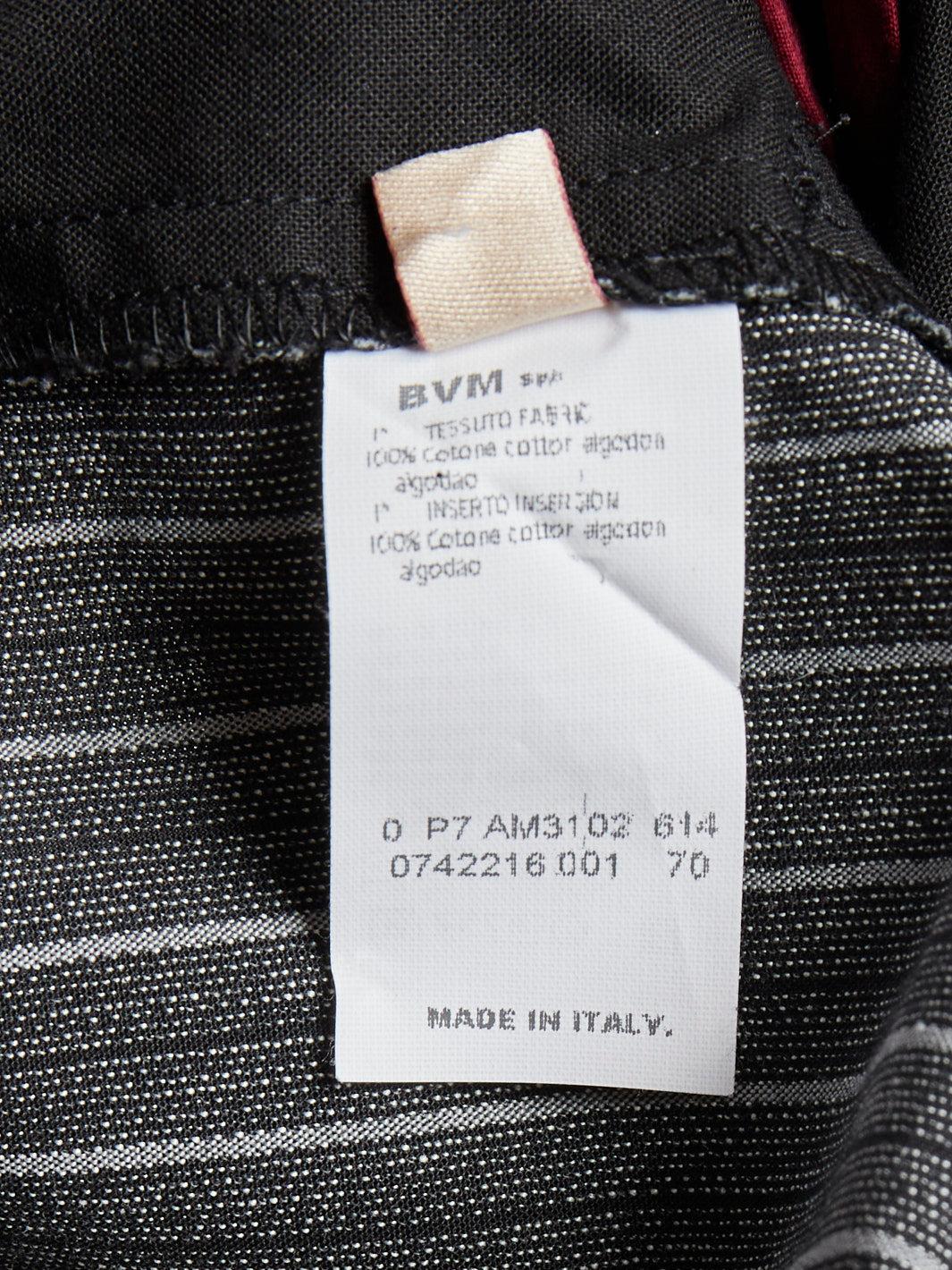 1990s Antonio Marras grey palazzo pants with striped pattern MZ1911552  Marras 
