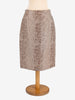 Gianfranco Ferrè Snake-print Skirt