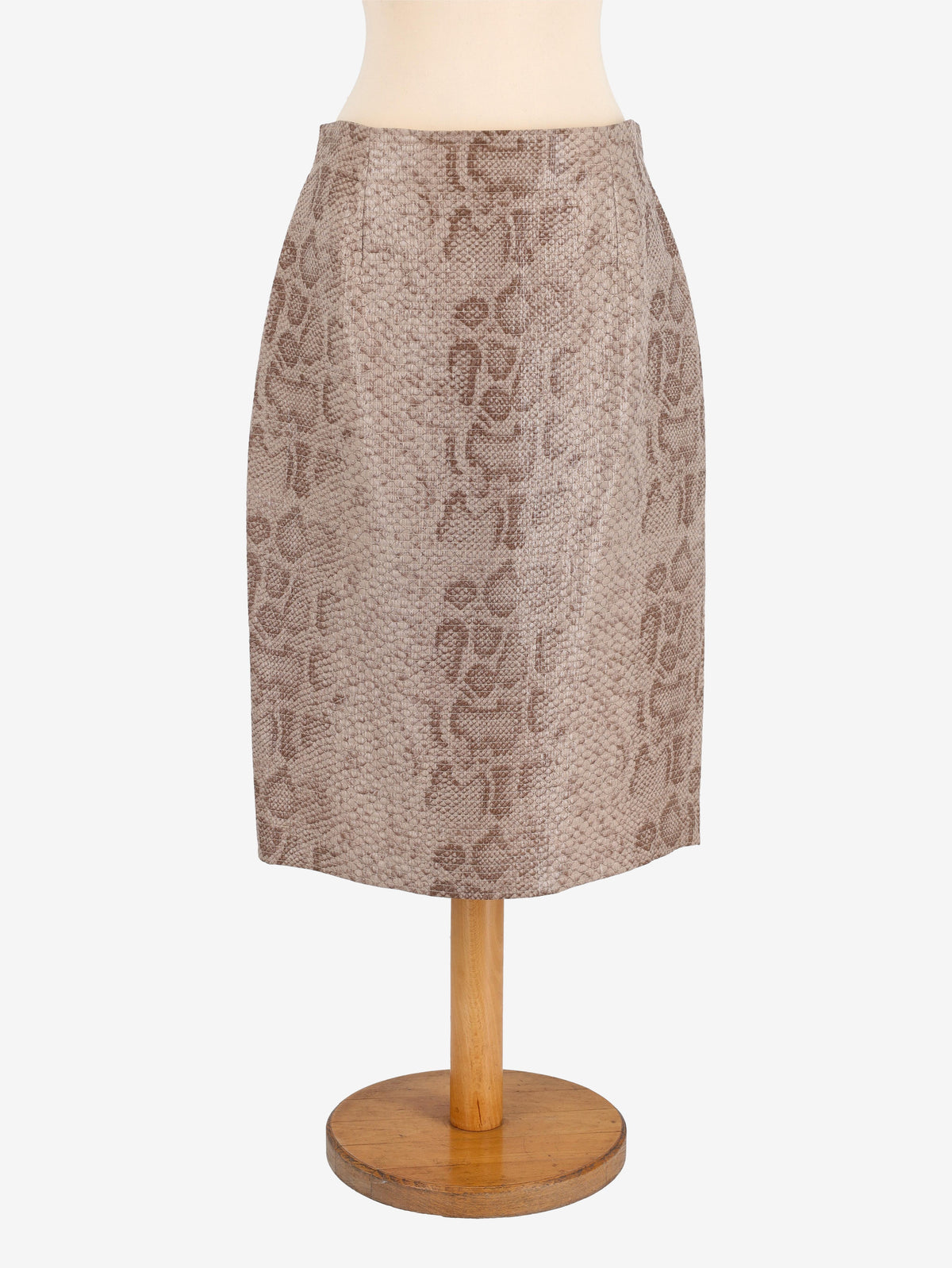 Gianfranco Ferrè Snake-print Skirt