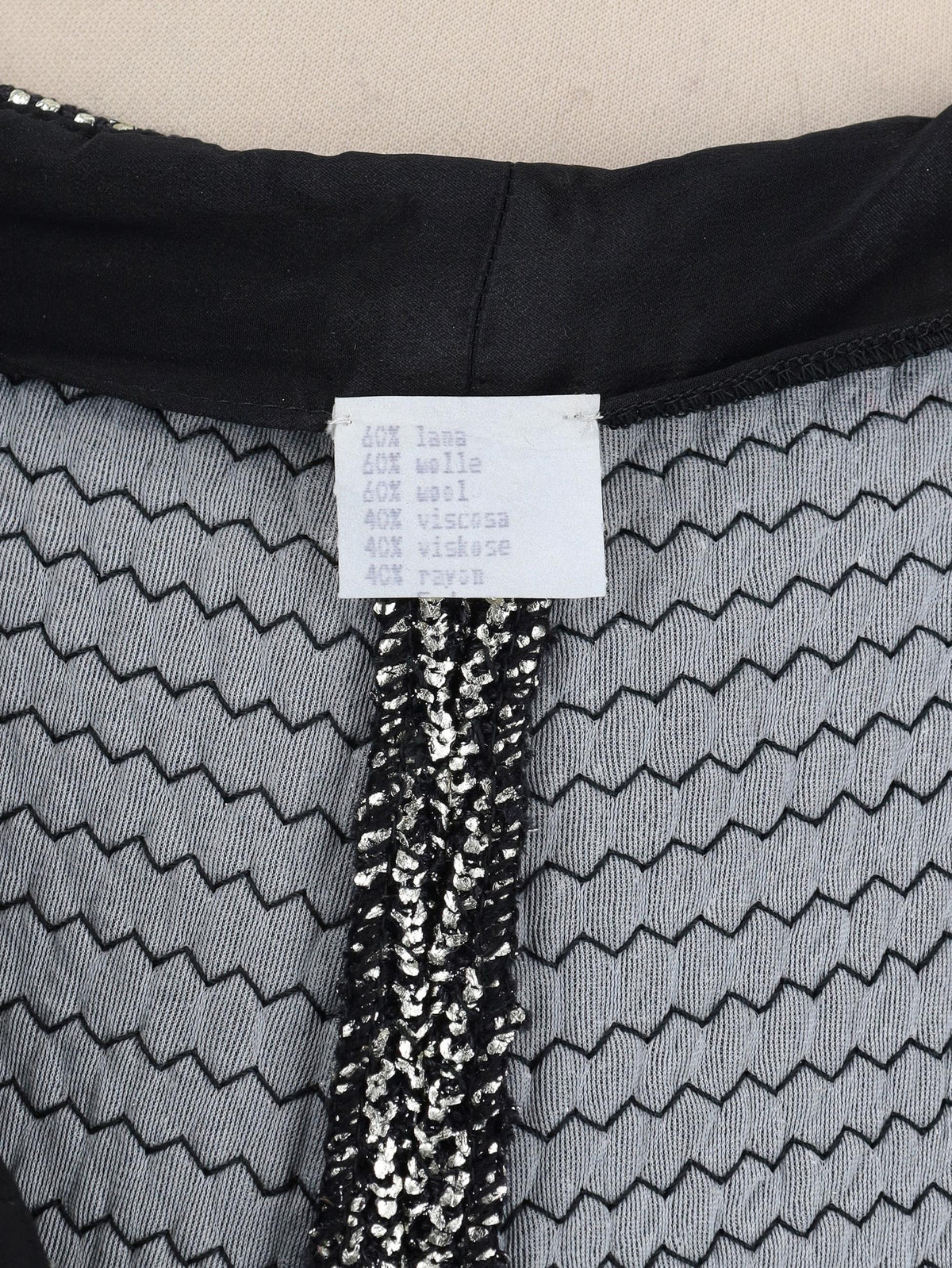 Gianfranco Ferré Silver Kntitted Trousers W2511.41  Gianfranco Ferré 