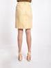 1990s silk cream-coloured skirt with side fastening by Genny BR004512  Genny 