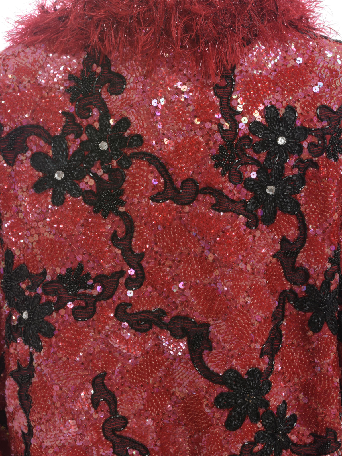 Bolero vintage con paillettes