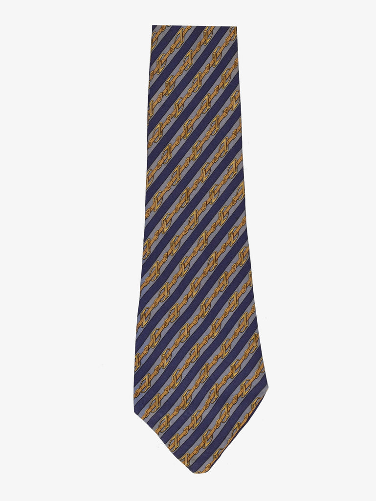 Hermès Horsebit Print Tie 161225.24  Hermes 