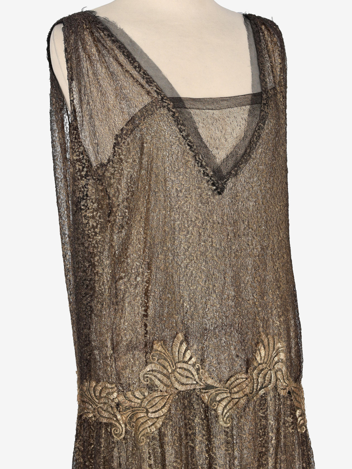 Vintage 1920s Lace Dress W2026006031  Vintage 