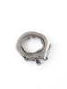 1990s Thierry Mugler silver metal mesh belt with buckle closure W22033011  Thierry Mugler 