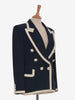 Moschino Couture 蓝白西装