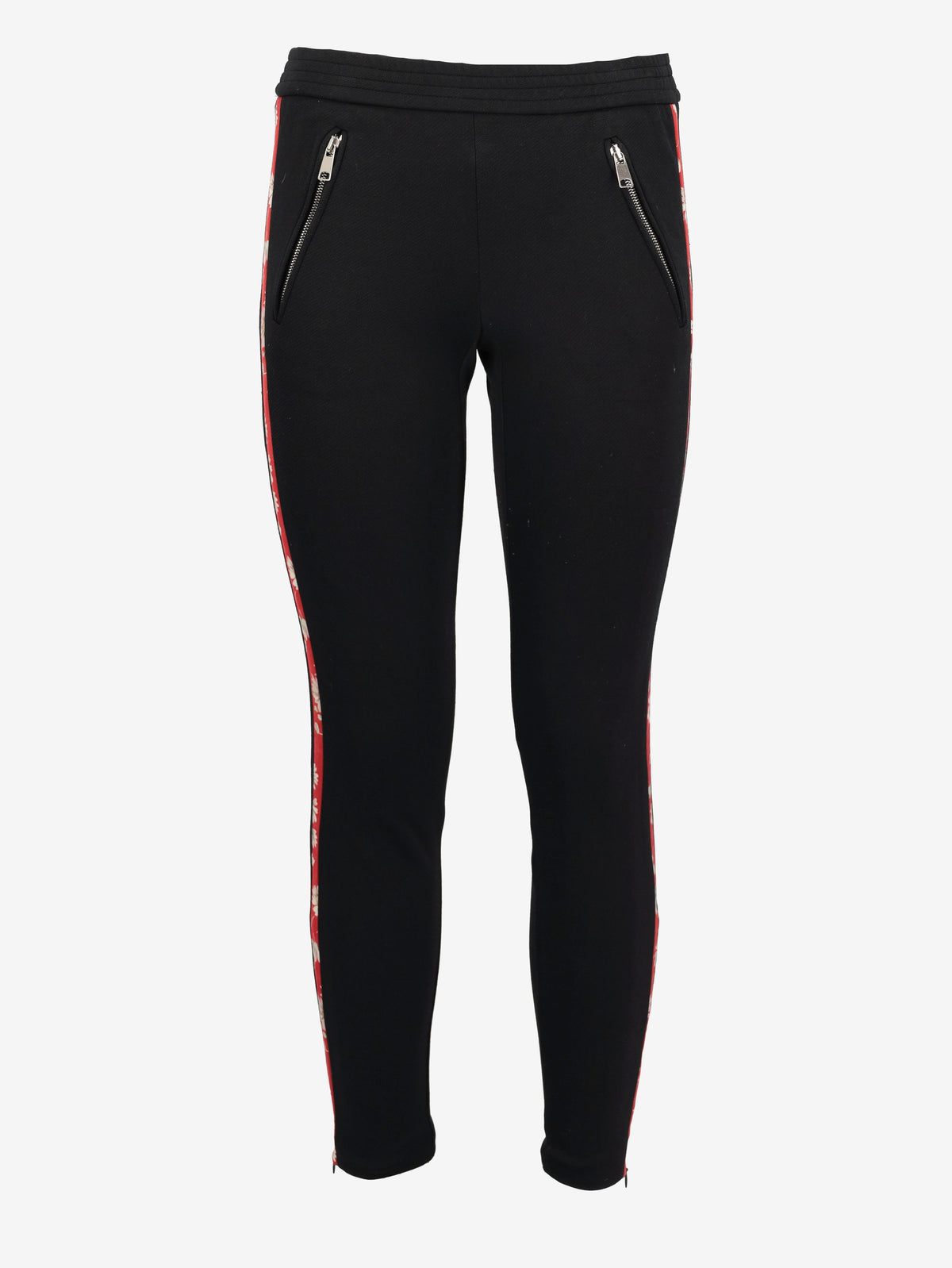Alexander McQueen Sweatpants with Floral Side Stripe W7426.50  Alexander McQueen 