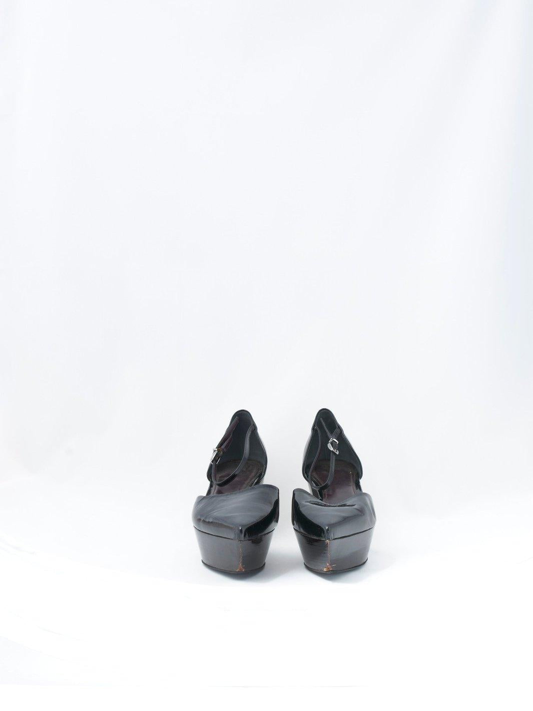 Y2K Jil Sander black pump with wedge M1704509  Jil Sander 