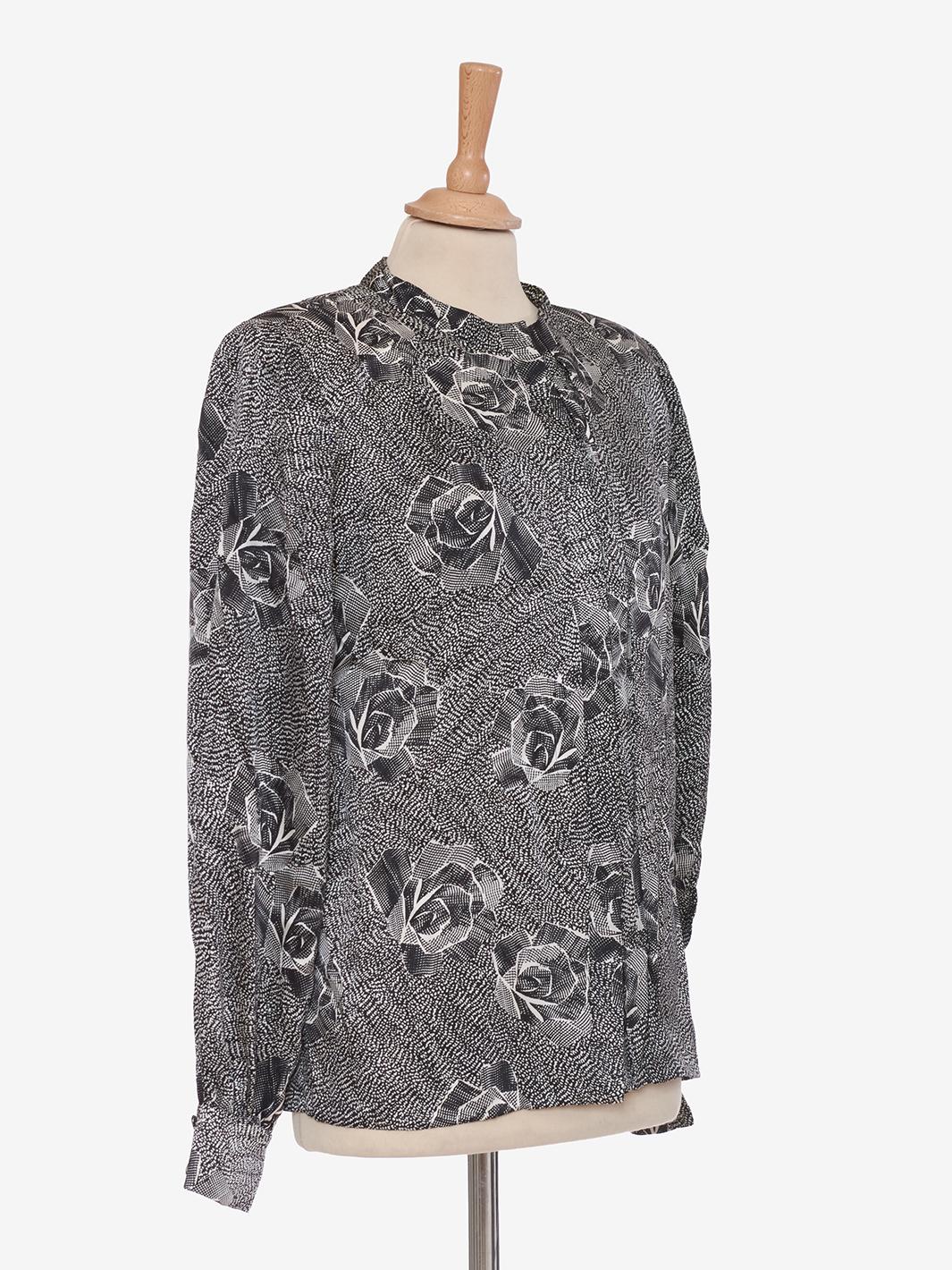 André Laug Shirt rose motif WCV23063006  Andre Laug 