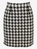 Vintage Two-Piece Suit with Acid Green Hem Details W7426.26  Louis Feraud 