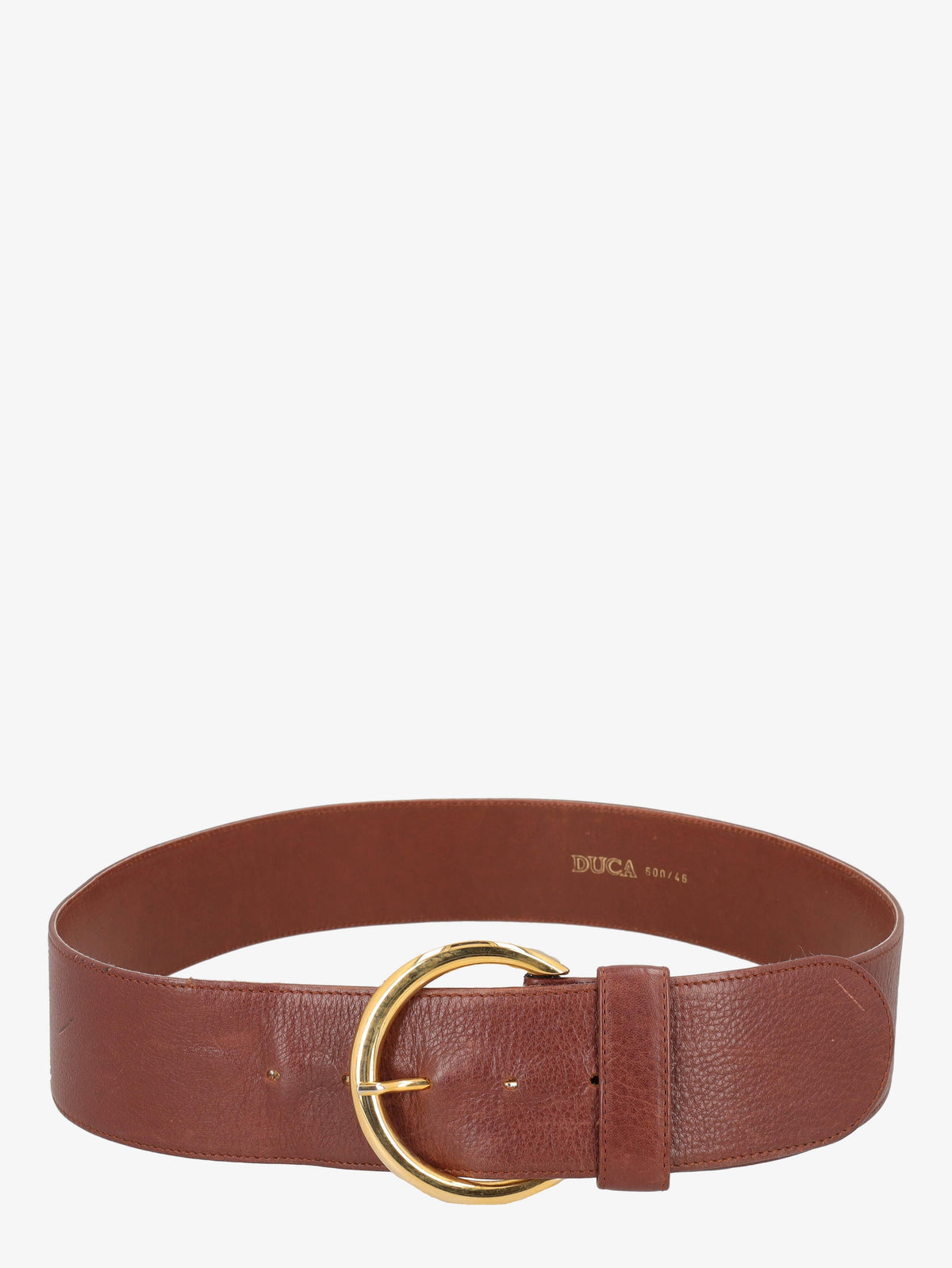 Vintage High Belt With Gold Buckle