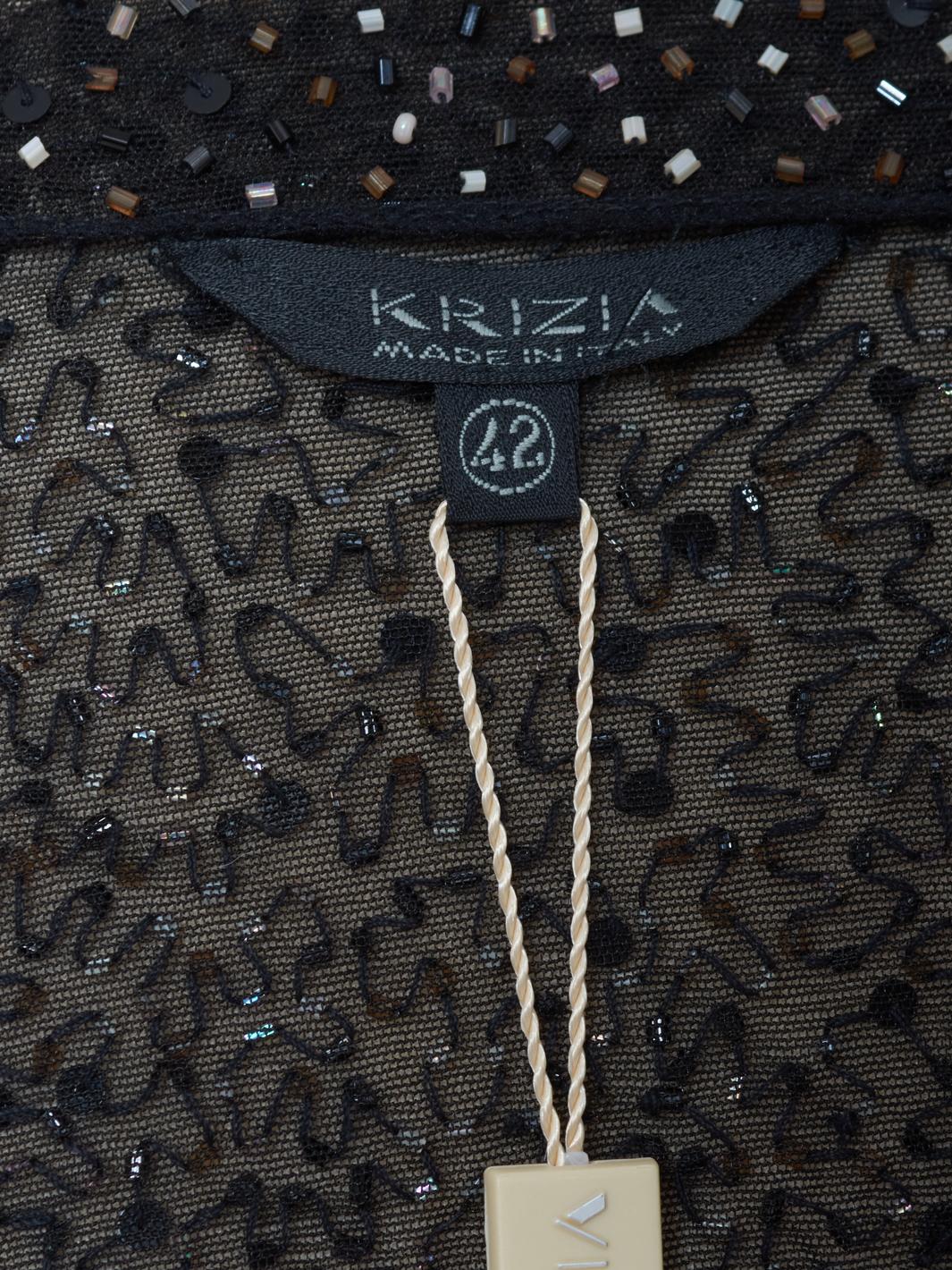 Krizia 带贴花的肩套