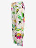 Pantaloni Gucci con motivo floreale - anni '90