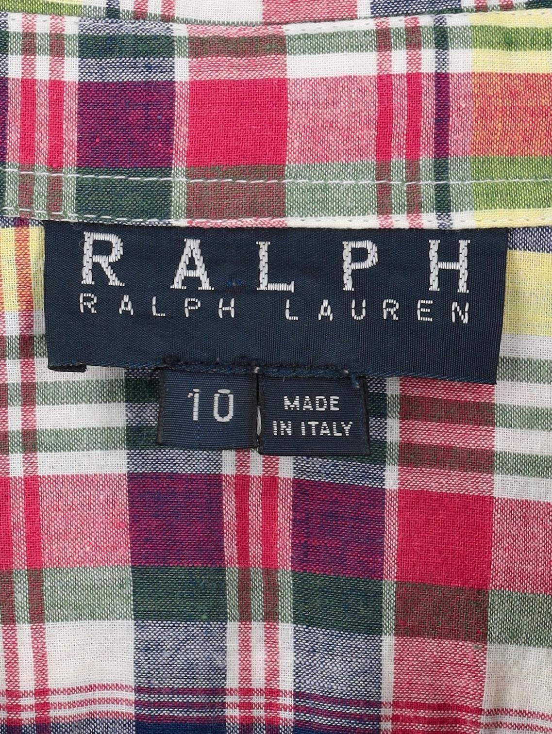 Ralph Lauren Checkered Shirt WCV241010236  Ralph Lauren 