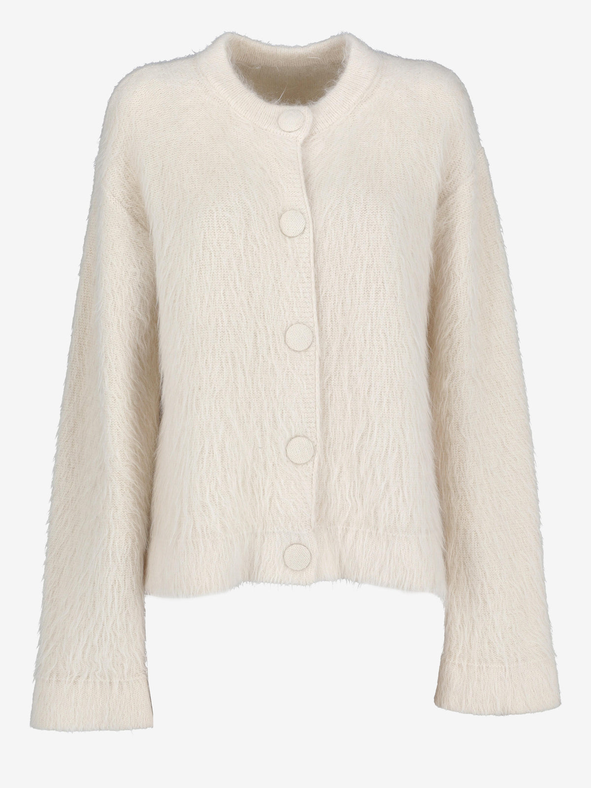 Jil Sander Cardigan in Alpaca and Wool Blend MR61125.13  Jil Sander 