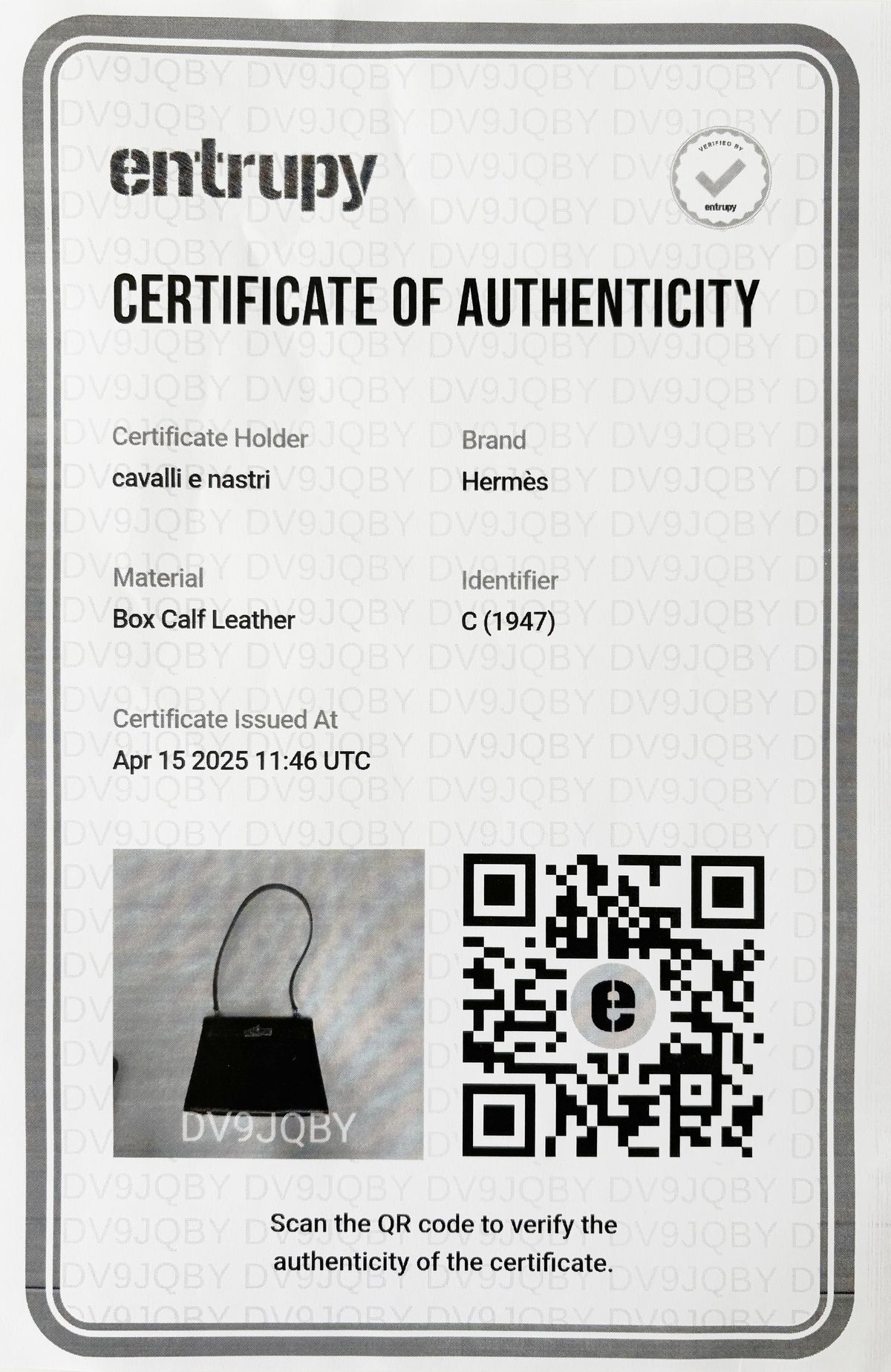 Hermes CVB25.40.1