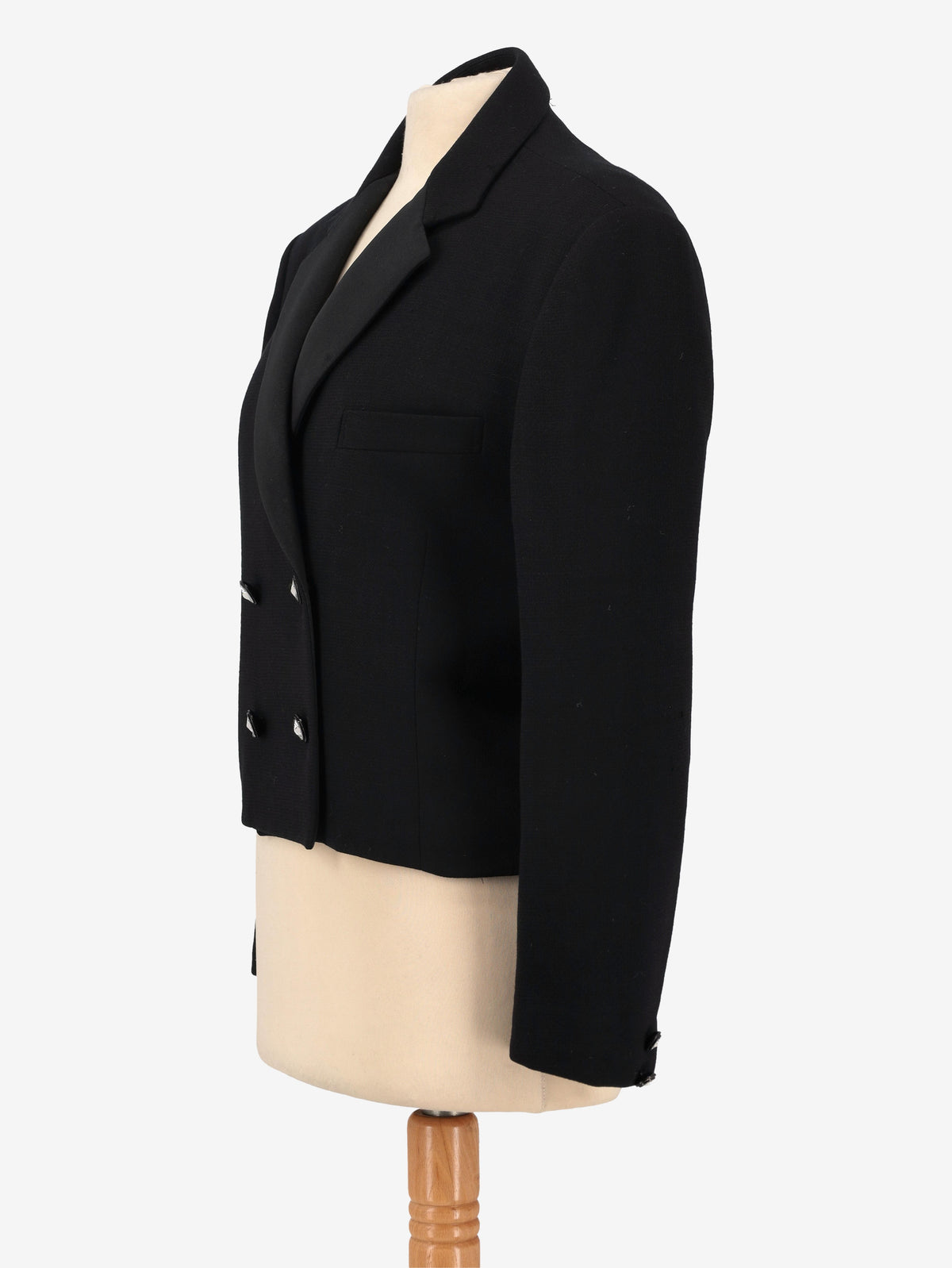 Gianni Versace Couture Black And Yellow Suit