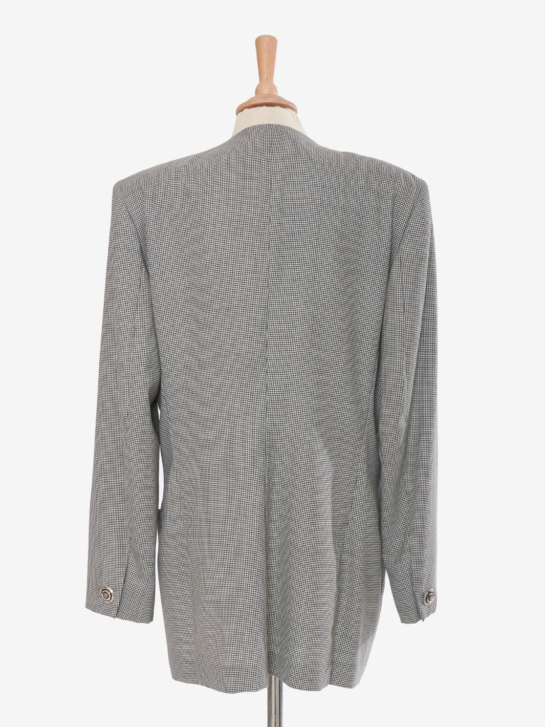 Gianni Versace Houndstooth Blazer BR12523.2  Gianni Versace 