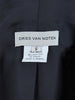 Dries Van Noten Wool Coat with Red Rose Motif W7426.21  Dries Van Noten 