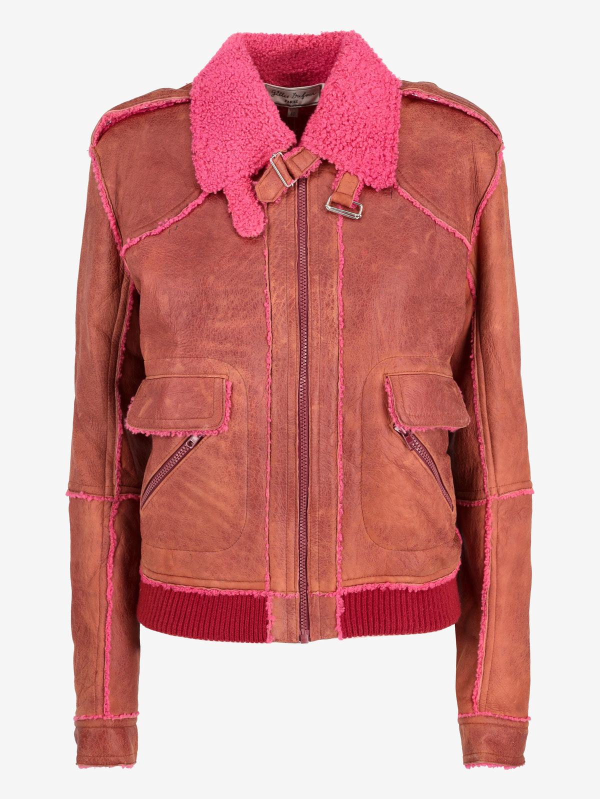 Gilles Dufour Sheepskin Jacket W2511.118.33  Gilles Dufour 