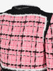 Dsquared2 Bouclé Cropped Long-Sleeve Blazer CVM26.23.29  Dsquared² 