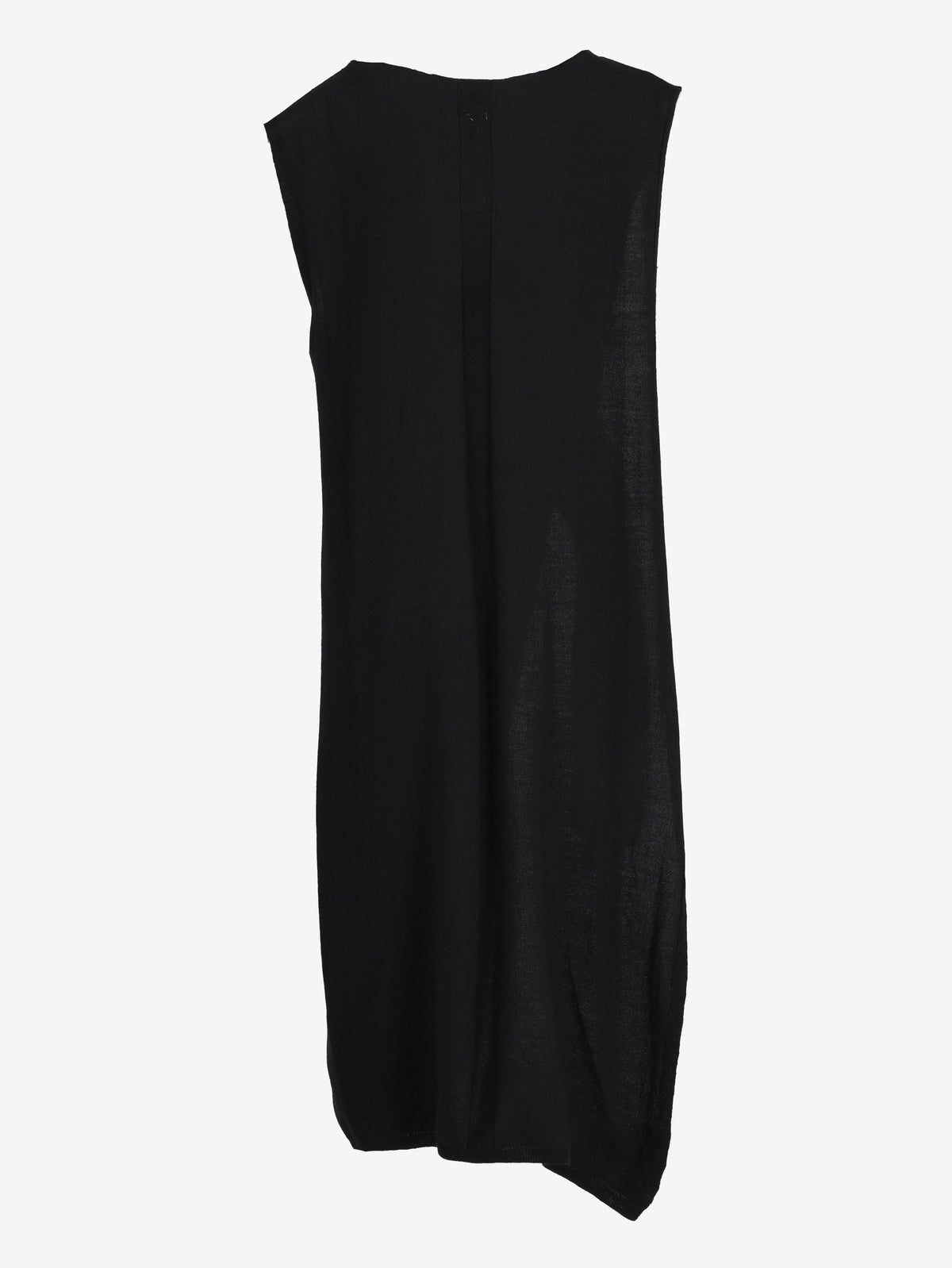 Rick Owens Black Slashed Dress RM290925.8  Rick Owens 