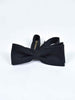 1990s black bow tie with velcro closure W22030631  Vintage 