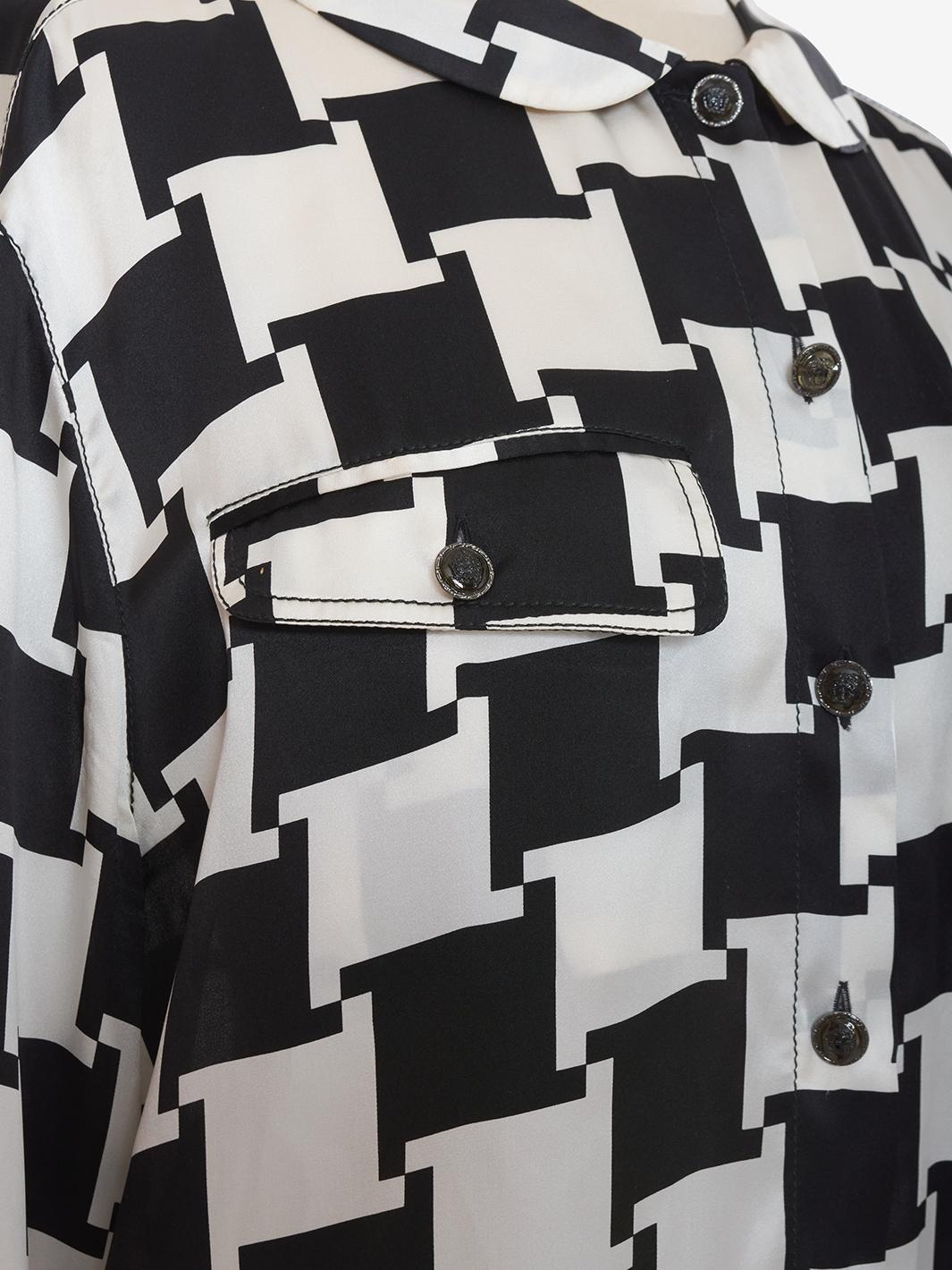 Gianni Versace Houndstooth shirt BR12523.1  Gianni Versace 