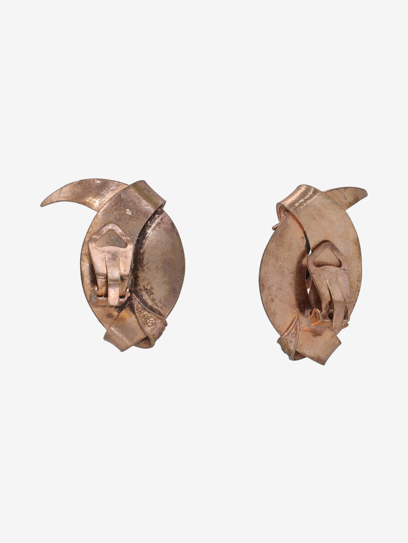 Vintage 1940s Clip-on Earrings MR211985  Vintage 