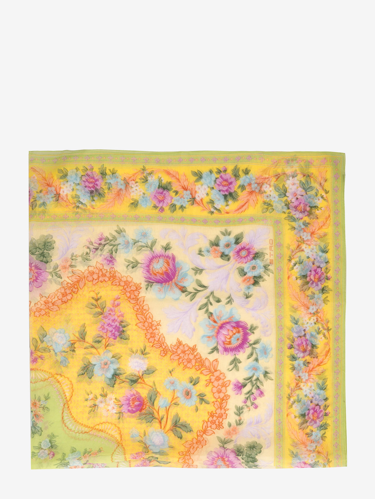 Etro Flower Print Foulard WCV241010421.08  Etro 
