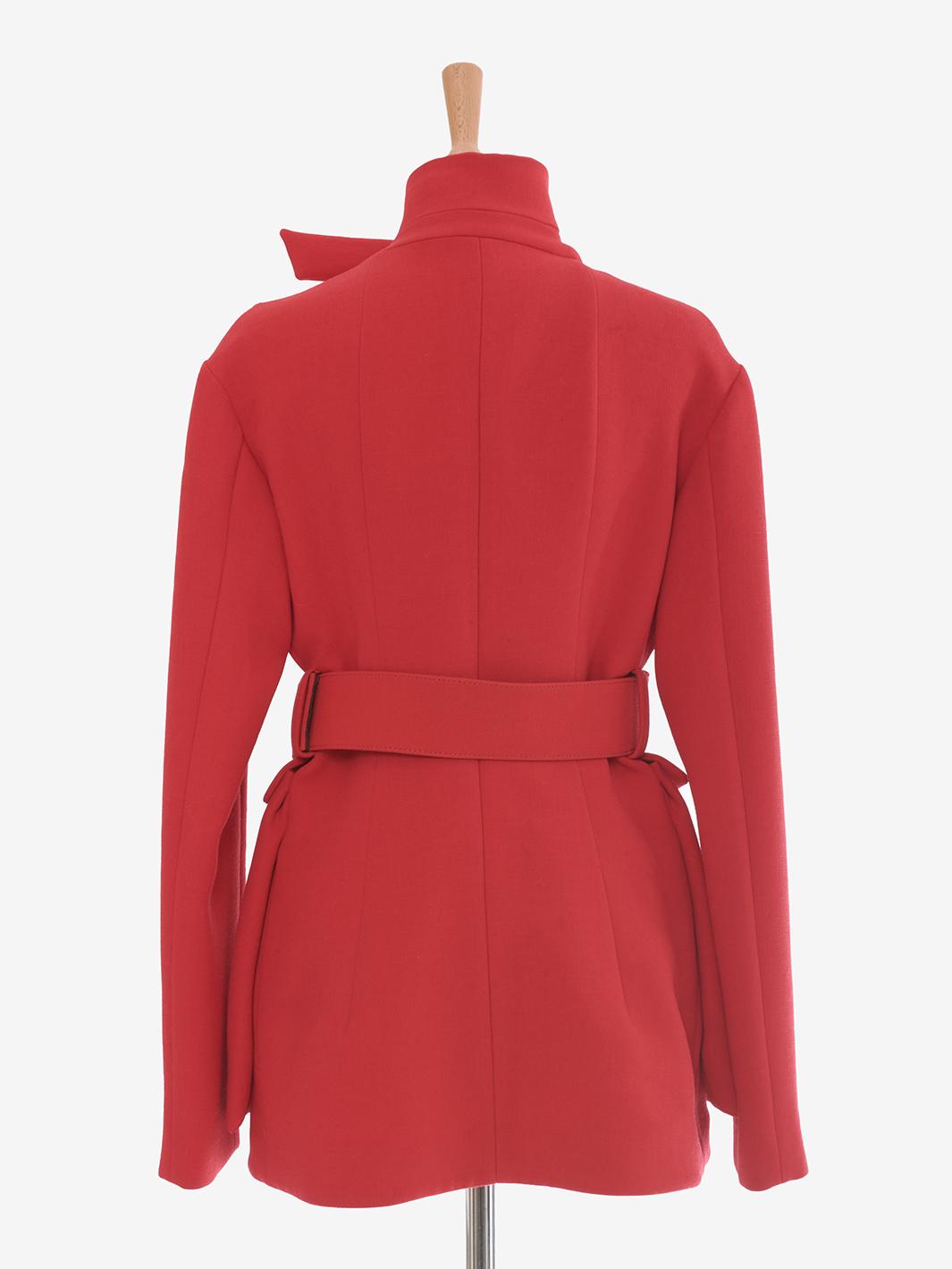 Cappotto Marni in lana rossa