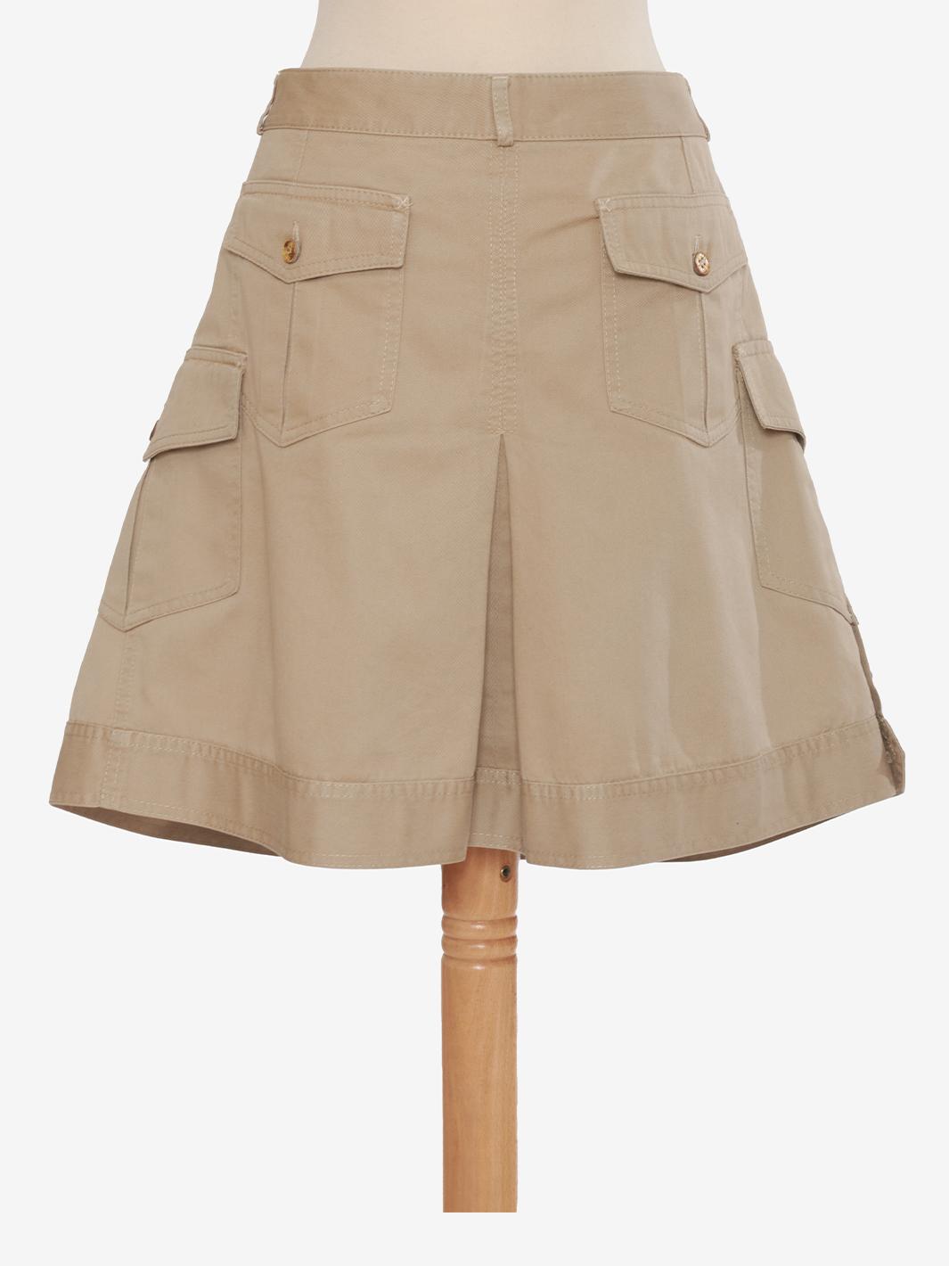 Dolce & Gabbana safari style skirt