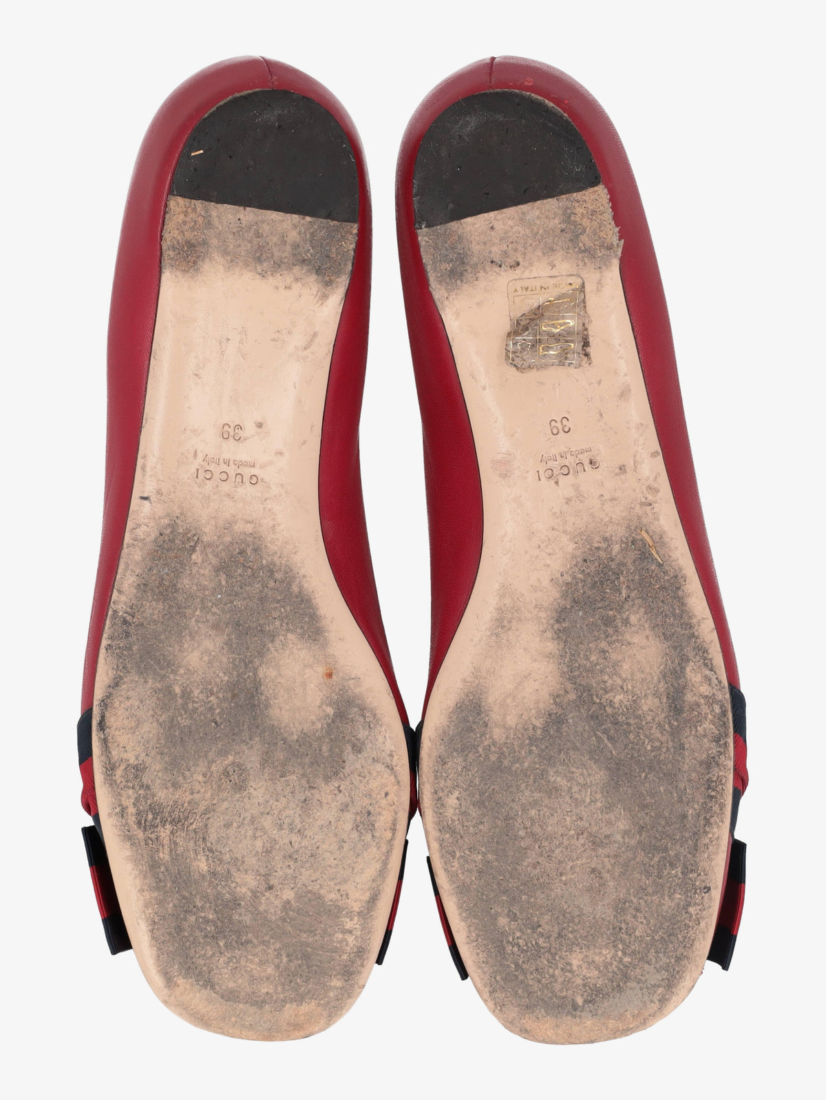 Gucci Red Ballerina With Bow WCV2410104  Gucci 
