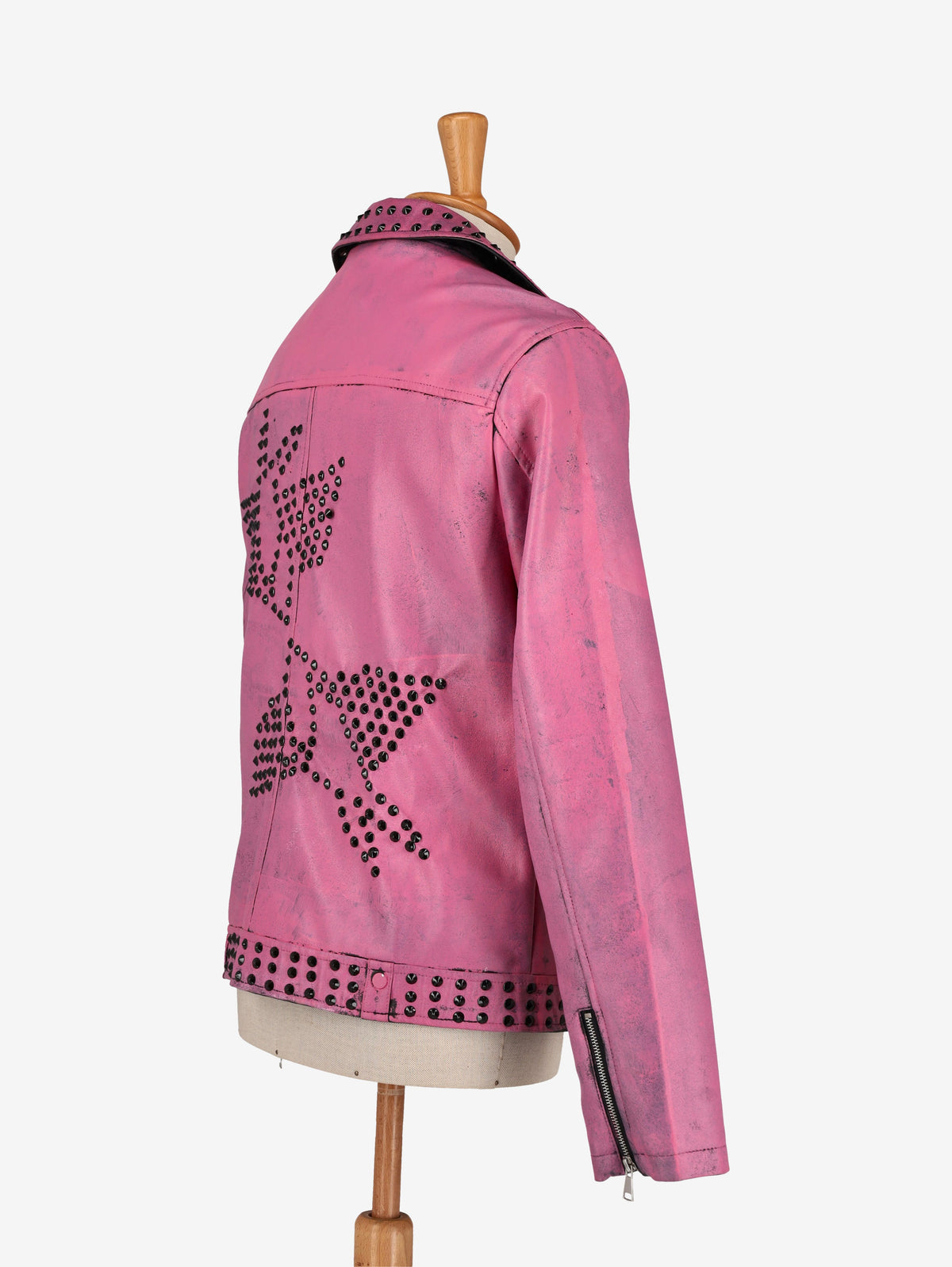 Vintage Pink Biker Jacket WCV250856.01  Vintage 