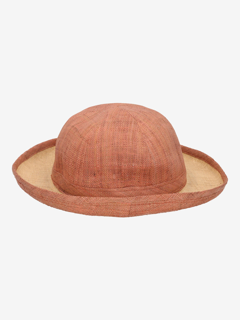 Vintage Straw Sombrero-Style Hat W22041508  Vintage 