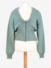 Alaïa Acquamarine Wool Suit DM1004393  Alaïa 