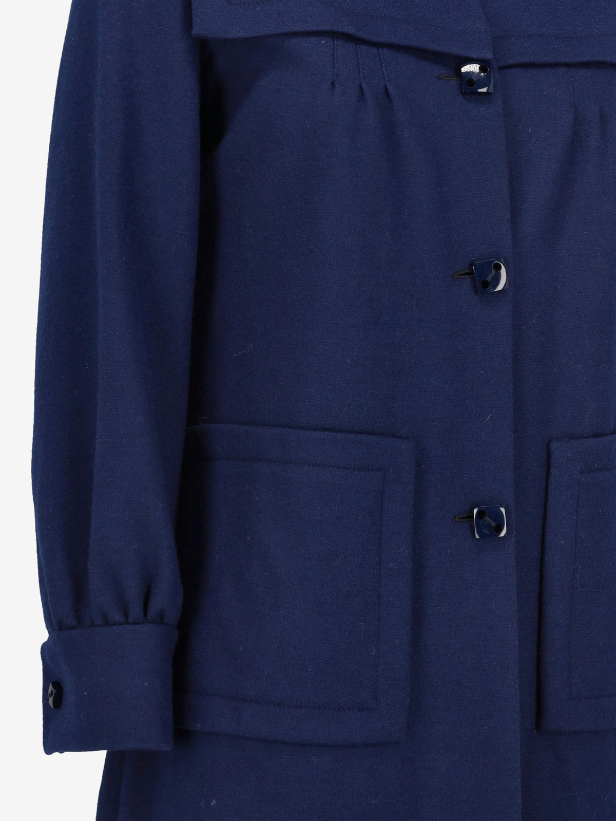 Sonia Rykiel Wool Coat with Naval-Inspired Design MR081025.46  Sonia Rykiel 