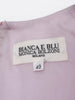 1980s lilac silk chiffon dress from Bianca e Blu Monica Bolzoni CVM15.54.3 . Vintage 