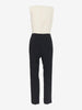 Piano Line of Max Mara Jumpsuit White Black