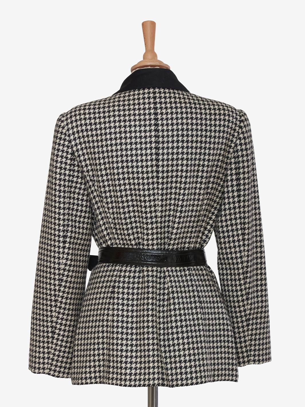 Genny Houndstooth Wool Suit E1001211  Genny 
