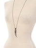Y2K Jean Paul Gaultier necklace with horn-shaped pendant W22062136  Jean Paul Gaultier 
