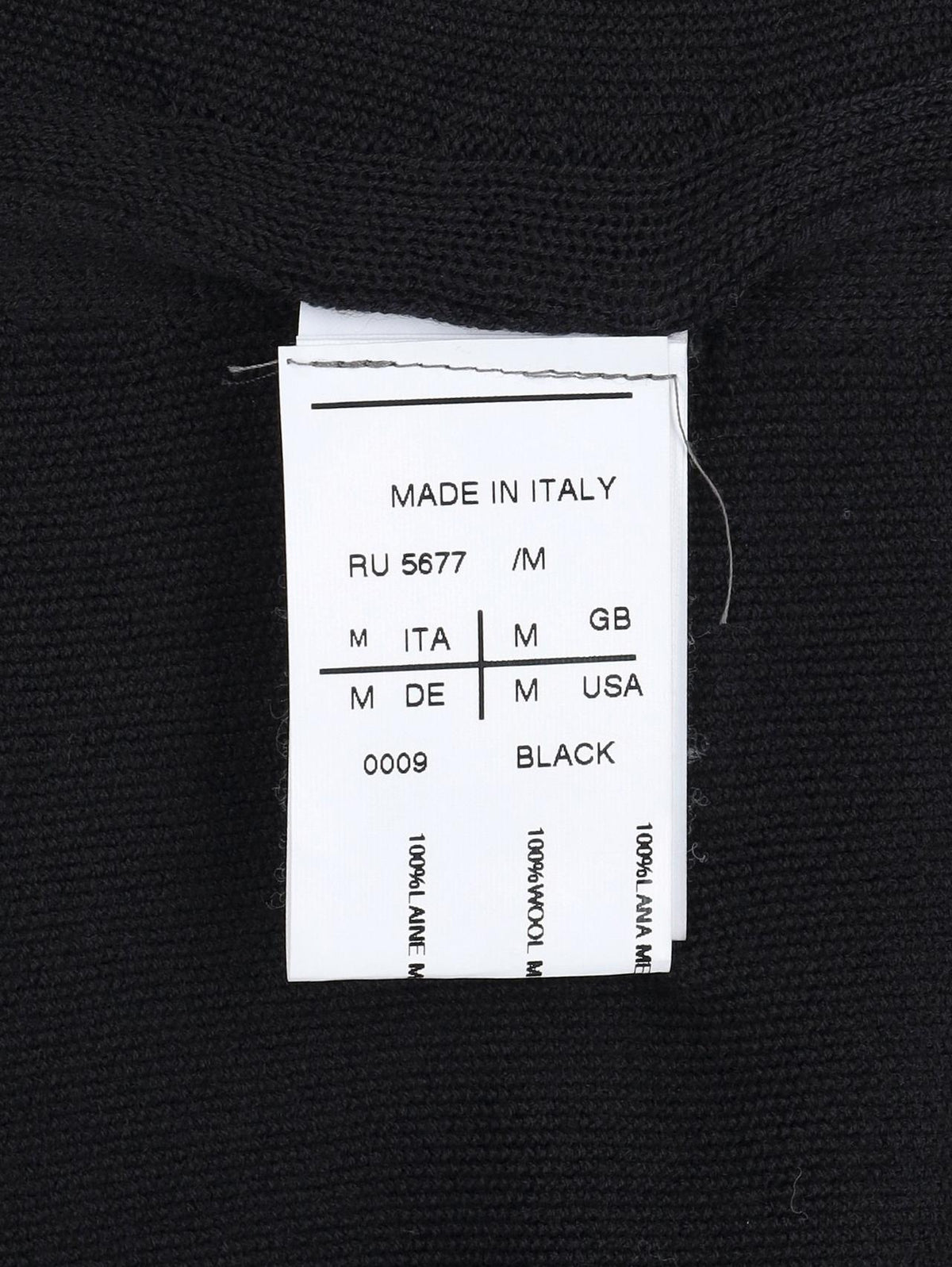 Rick Owens Black Slashed Dress RM290925.8  Rick Owens 