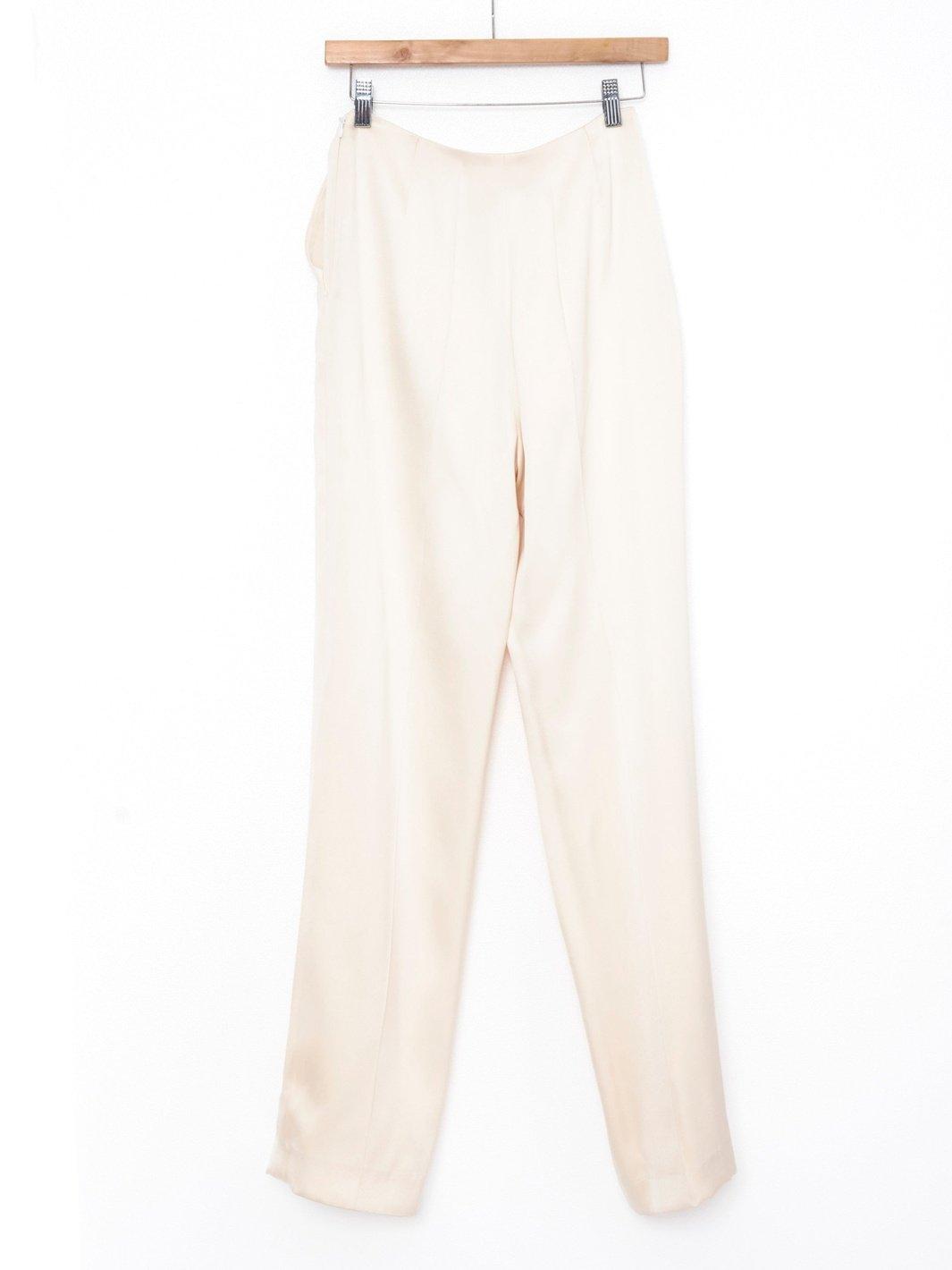 1990s Hermès pants in ivory silk W22051942  Hermès 