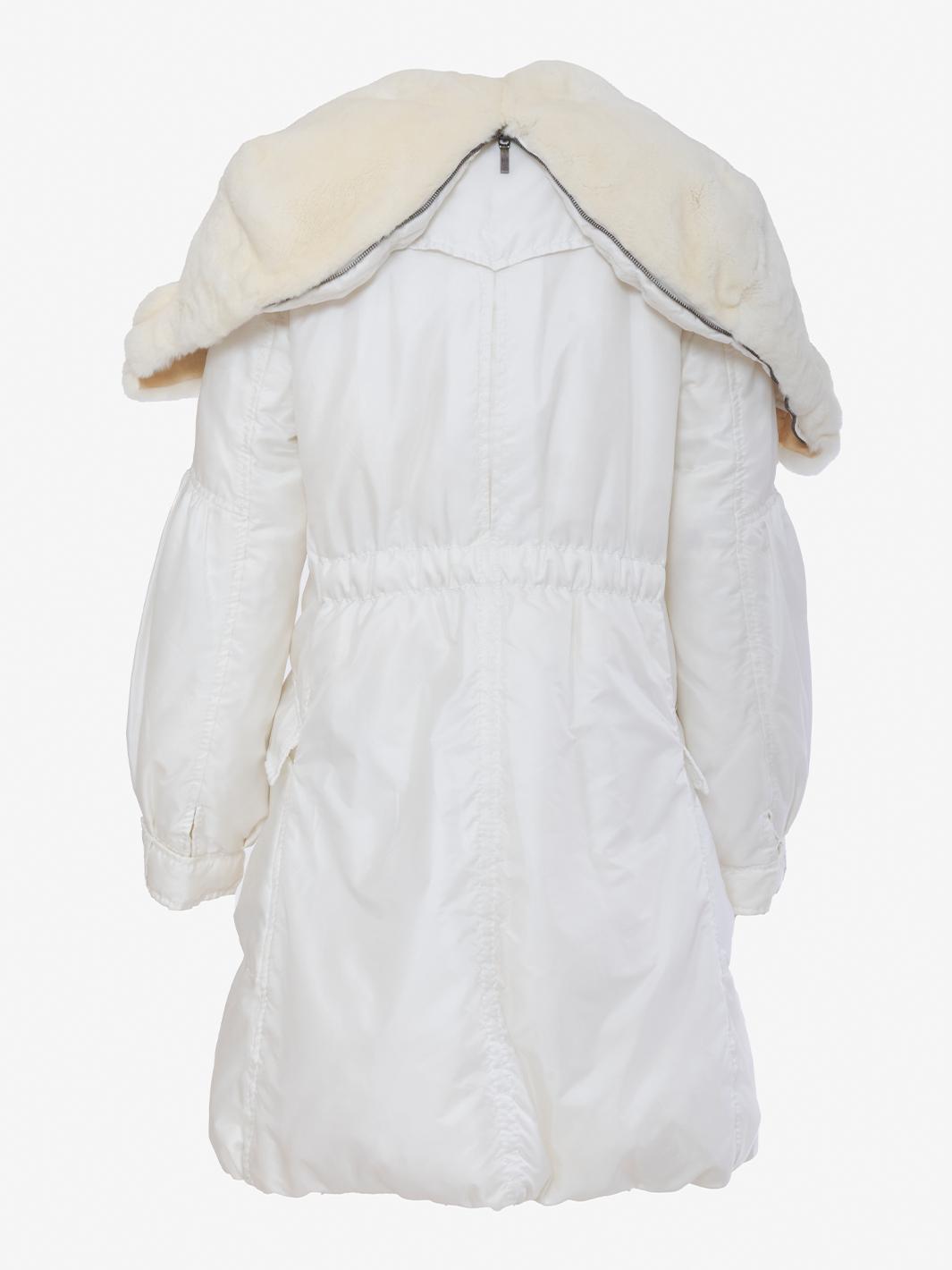 Ermanno Scervino Down jacket with fur collar