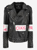 Vintage Lettering Biker Jacket WCV250856.03  Vintage 
